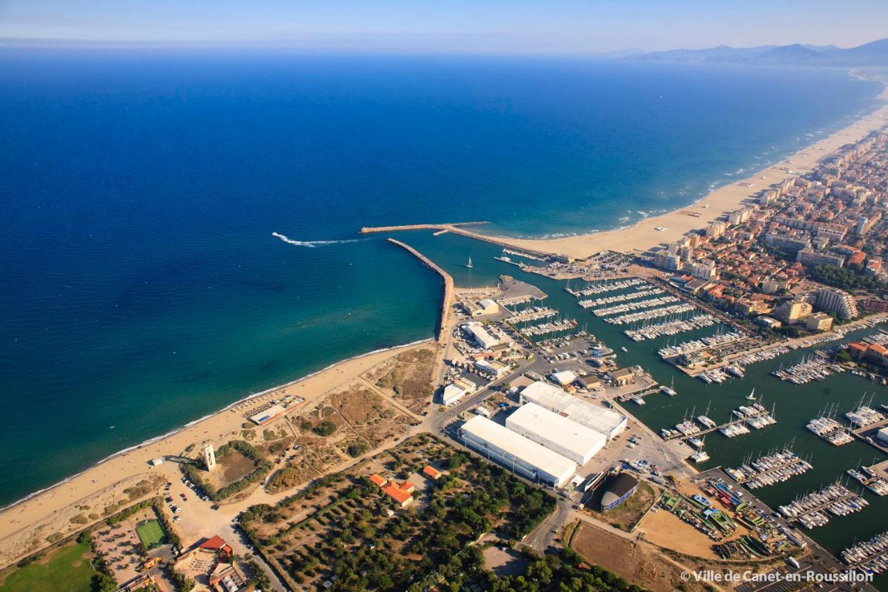 CALYSPO Super appart à 100m de la mer parking gratuit Canet-en-Roussillon Bagian luar foto