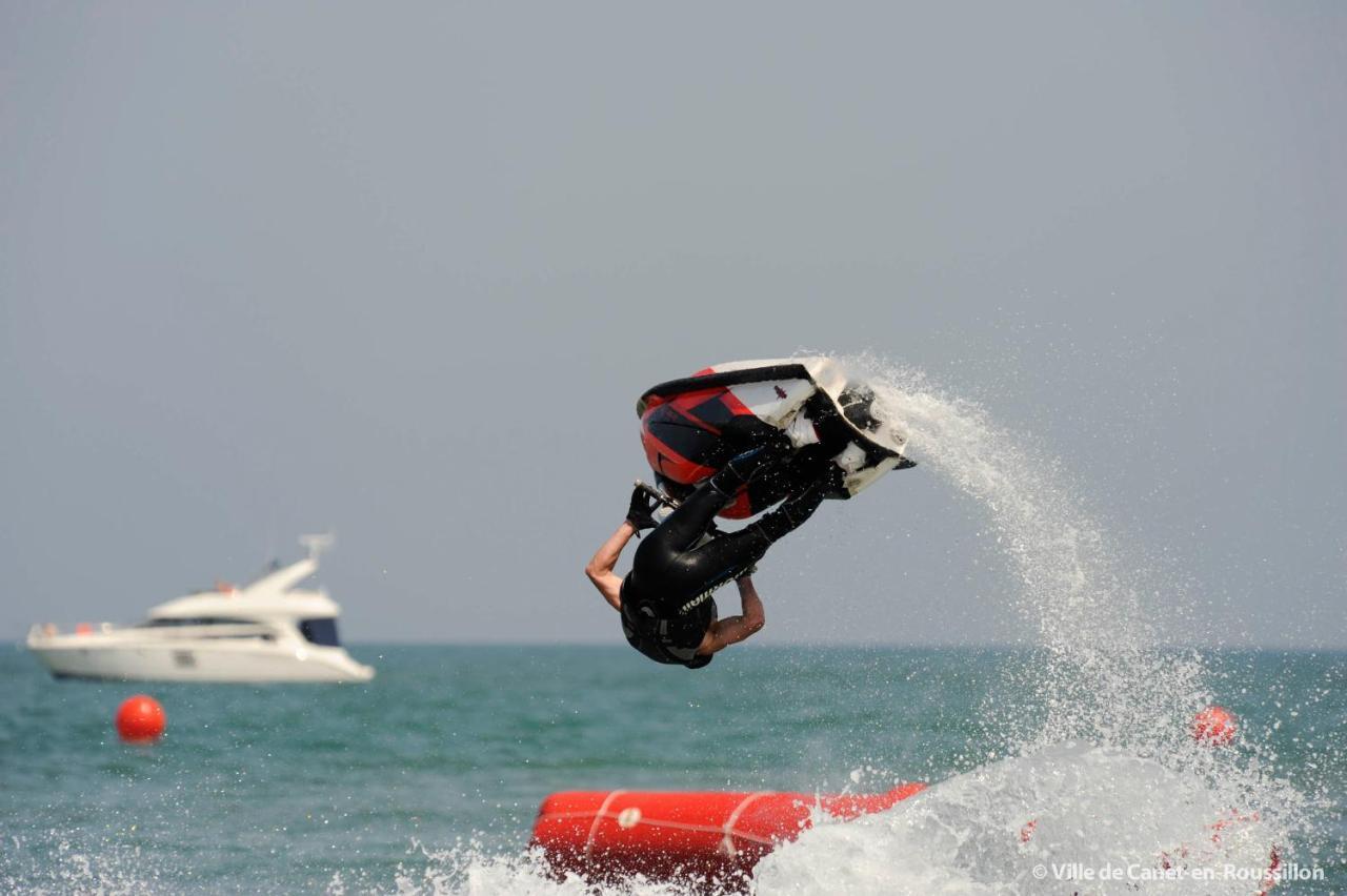CALYSPO Super appart à 100m de la mer parking gratuit Canet-en-Roussillon Bagian luar foto